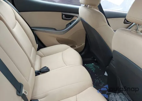 2011 Hyundai Elantra Gls from USA, damaged, VIN 5NPDH4AE4BH005896